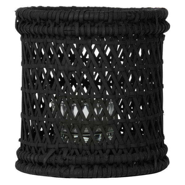Bay Isle Home 4.75'' H Wicker Tabletop Tealight Holder Wayfair